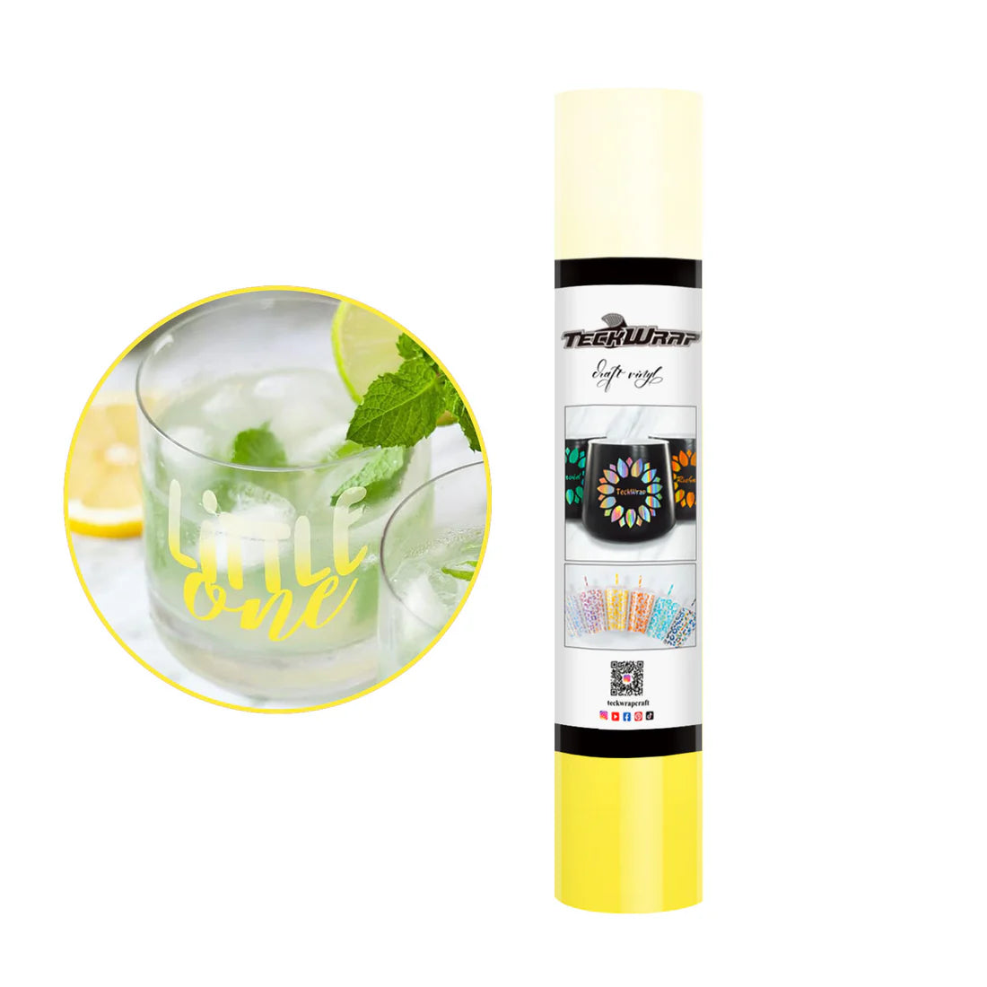 Clear Cold Color Changing Adhesive Craft Vinyl (translucent)