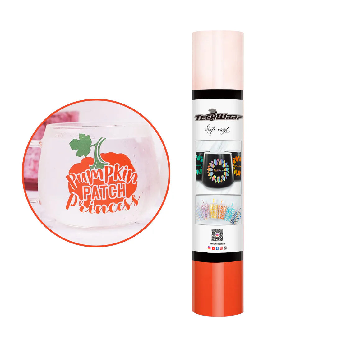 Clear Cold Color Changing Adhesive Craft Vinyl (translucent)